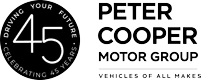 Peter Cooper Motor Group, celebrating 45 years